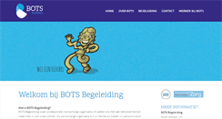 Desktop Screenshot of botsbegeleiding.nl